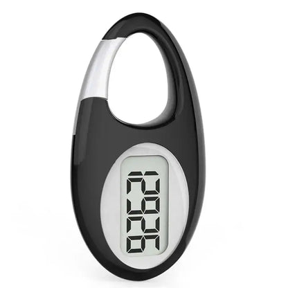 FITCENT Mini contapassi digitale sensore 3D contapassi con cordino per sport all&