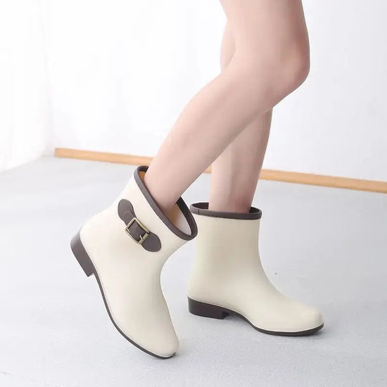 Waterproof Rain Boots with Thermal Lining Nonslip Rubber Liebe - Making Life Easier