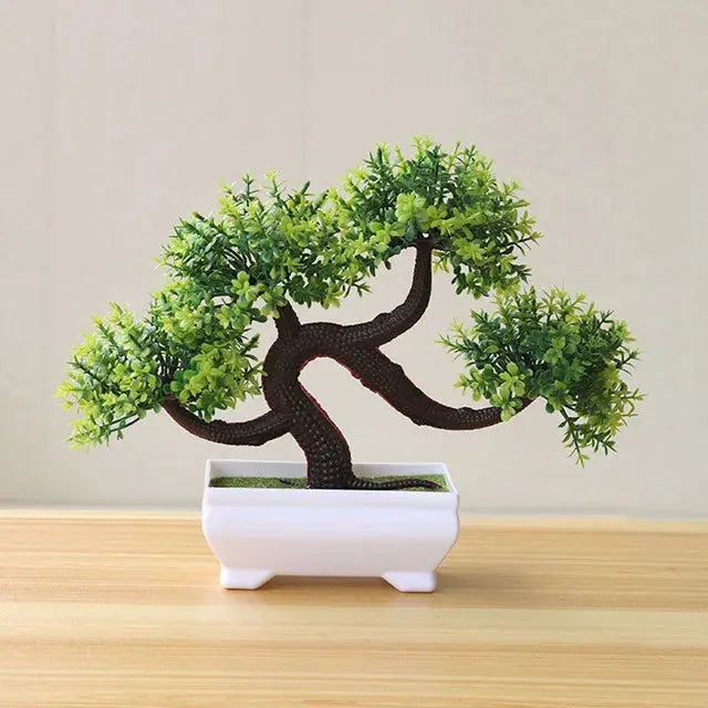Small Tree Grass Flower Potted Bonsai Home Office Decor. Liebe - Making Life Easier