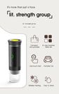 Macchina per caffè espresso portatile elettrica wireless per auto e casa Caffettiera da campeggio Caffettiera da viaggio in polvere con capsule 3 in 1