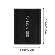 SSD esterno per unità SSD mobile ad alta velocità SSD portatile da 500 GB per computer, telefono, PC domestico, laptop HASHTAG