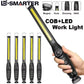 Lampade da Lavoro COB Portatili con Magnete, Torcia LED Ricaricabile, Dimmerabile, per Emergenze e Riparazioni Auto - My Hashtag Shop