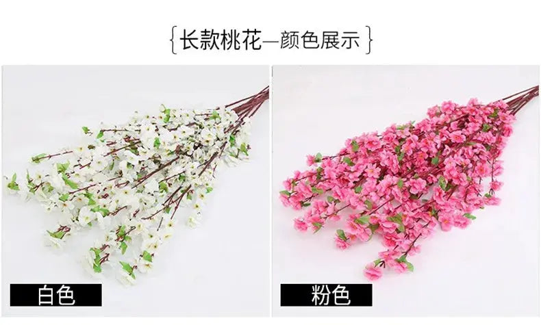 Artificial Peach Blossom Spring Flowers Liebe - Making Life Easier