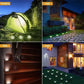 1/4/8 pezzi luci solari per esterni 8/20 LED disco lampada sotterranea faretto luce solare interrata per la decorazione del cortile del prato del giardino domestico