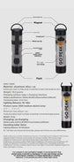 Mini Torcia Elettrica Chiave Esterna Clip Cap Ambient Led Lunga Resistenza Disastro Sollievo Emergenza 5050 Piccola Luce - My Hashtag Shop