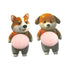 Pancia di Cane Adesivo Carino Paffuto Shiba Inu Cucciolo - My Hashtag Shop