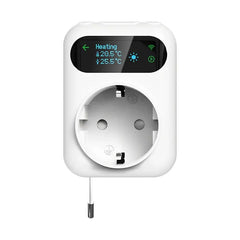Tuya Smart Home Spine intelligenti Presa Wi-Fi Termostst Regolatore di temperatura Termostato Timer Wifi 16A Presa Spina Smart HASHTAG