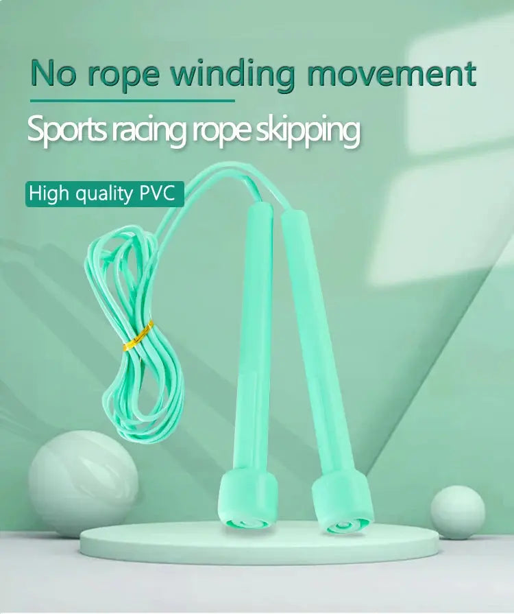 1 Pz 2.8 M Peed Abilità Corda per Saltare Per Adulti Salto Perdita di Peso Bambini Sport Portatile Fitness Attrezzature da Palestra Professionale Uomini Donne - My Hashtag Shop