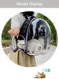 Borsa da trasporto per gatti per animali domestici Zaini spaziali per animali domestici Zaino trasparente portatile traspirante Borse per capsule spaziale per trasporto di cuccioli di cane - My Hashtag Shop