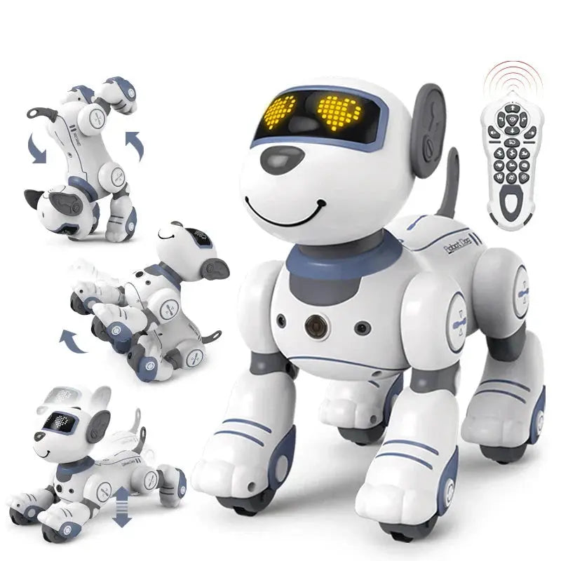 Remote Control Robot Dog for Kids with Stunts-0