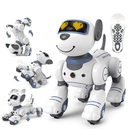 Remote Control Robot Dog for Kids with Stunts-0