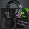 Cuffie da gioco per PC/PS4/PS5 EKSA E1000 7.1 Surround RGB Gaming Headset Gamer cuffie cablate USB con microfono a cancellazione di rumore HASHTAG