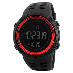 Orologio elettronico da uomo Orologi sportivi militari Orologio da polso digitale multifunzione luminoso a LED per uomo, bambino, ragazzo, studente, adolescente HASHTAG