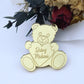Personalized Engraved Gold Teddy Bear Tags. Liebe - Making Life Easier