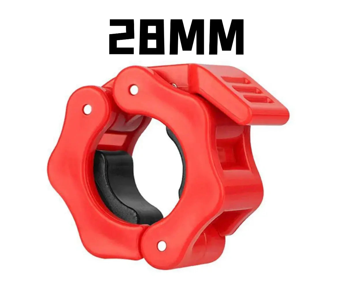 25mm 28mm 30mm Collari Spinlock Bilanciere Collare Blocco Manubri Clip Morsetto Barra di sollevamento pesi Palestra Manubri Fitness Body Building - My Hashtag Shop