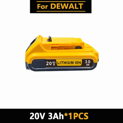 Batteria DEWALT 20v/60V DCB606 DCB609 DCB182 DCB205 DCB206 DCB209 utensile elettrico batteria 18V batteria 6AH 9AH.