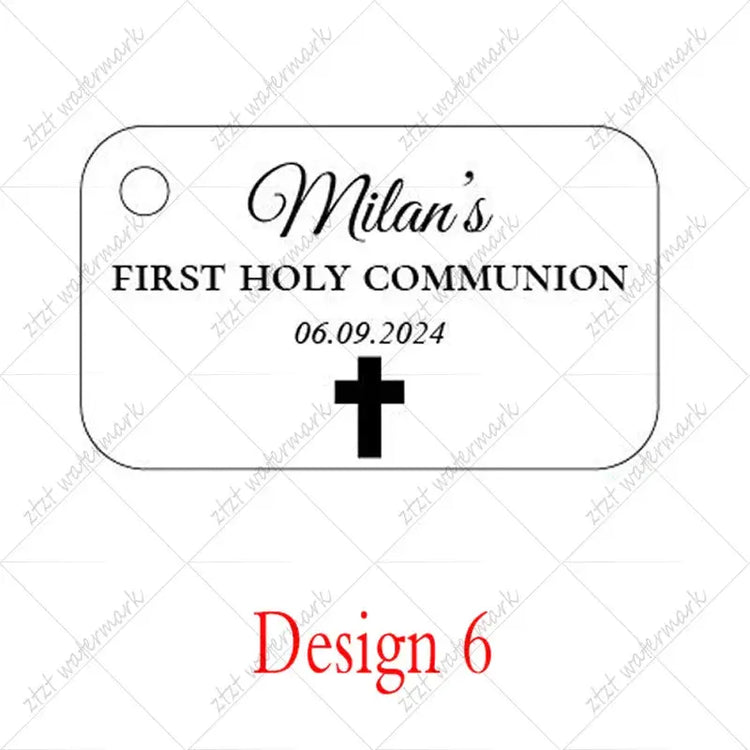 Baby shower name tags elegant acrylic. Liebe - Making Life Easier