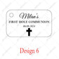 Baby shower name tags elegant acrylic. Liebe - Making Life Easier