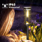 Luci solari a LED impermeabili per vialetto da giardino - Illuminazione automatica del percorso Illuminazione paesaggistica esterna Accensione/spegnimento automatico al tramonto