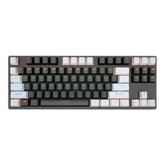 Tastiera meccanica da gioco retroilluminata Kit meccanico da gioco RGB PC tastiera cablata USB Keybord tastiera ergonomica per Computer Mini Teclado HASHTAG