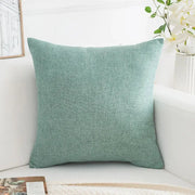 Fodera per cuscino in tinta unita 40X40/45X45 Federa quadrata in lino accogliente per casa, camera da letto, casa, ufficio, 1 pz HASHTAG