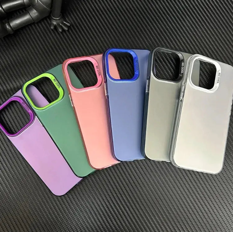 La custodia per telefono H-Hobbit Cool per IPhone 16 15 14 13 12 11 Pro Max Plus Cover posteriore antiurto color argento - My Hashtag Shop