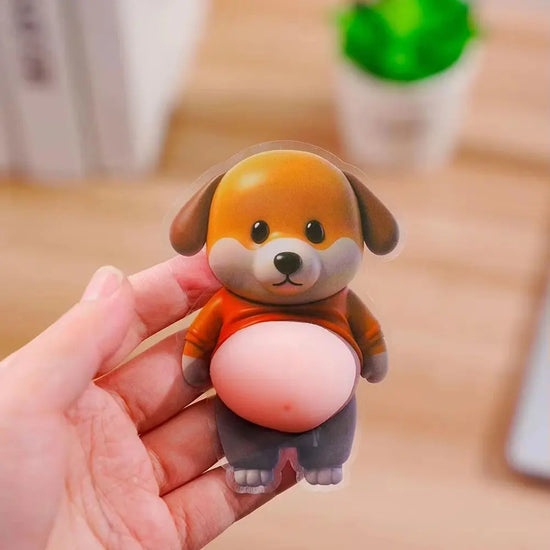 Pancia di Cane Adesivo Carino Paffuto Shiba Inu Cucciolo - My Hashtag Shop