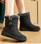 Woman Winter Boots Ankle Low Heels Botas Mujer Waterproof Snow Boots Liebe - Making Life Easier
