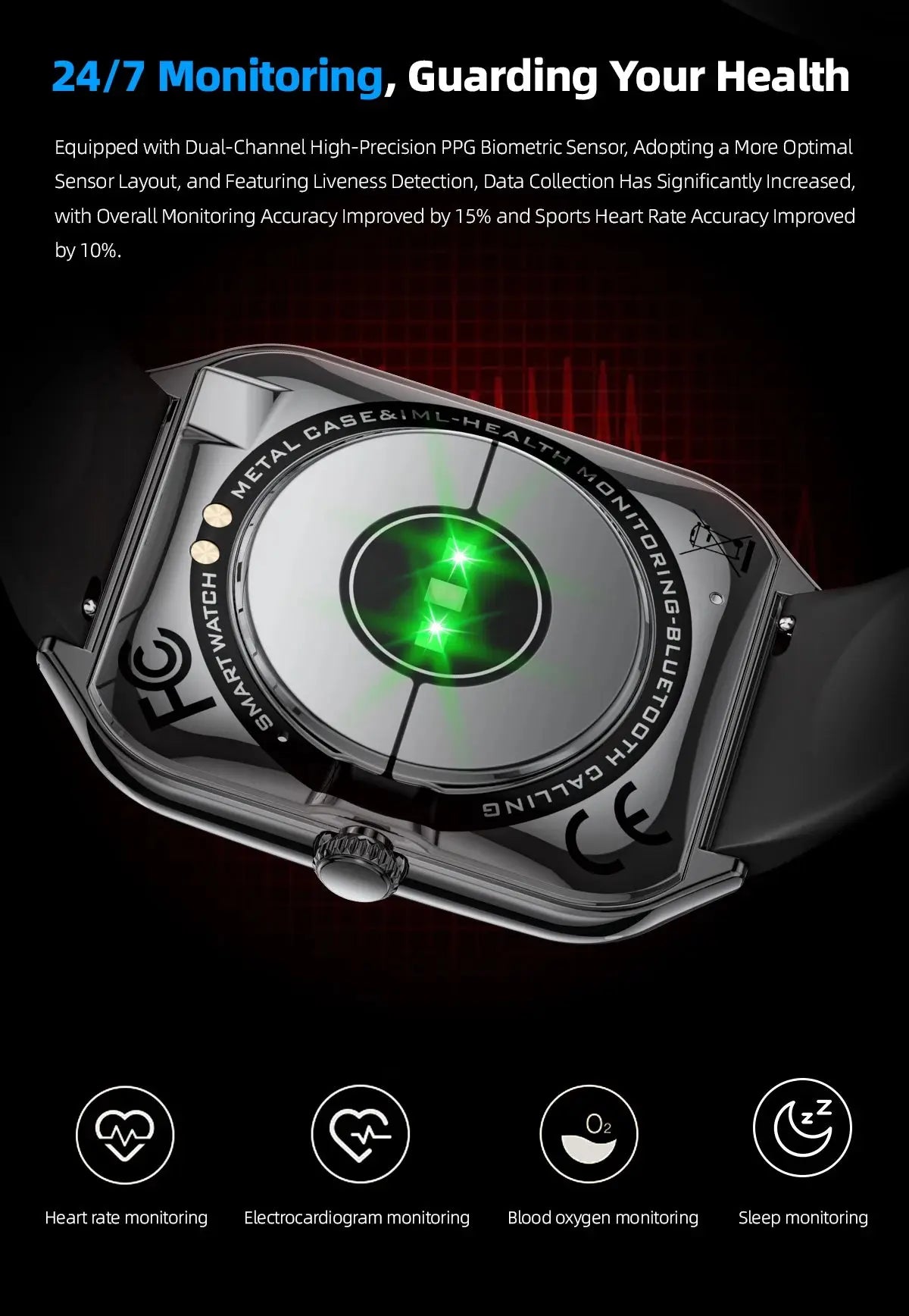 Nuovo Ultra Sottile smartwatch  "AMOLED 360*360 HD Pixel Display Always Show Time Promemoria Chiamata Smartwatch Delle Signore Per huawei - My Hashtag Shop