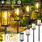 Luci solari a LED impermeabili per vialetto da giardino - Illuminazione automatica del percorso Illuminazione paesaggistica esterna Accensione/spegnimento automatico al tramonto