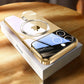 Custodia protettiva per fotocamera con obiettivo in vetro duro trasparente per PC con placcatura di lusso per iPhone 15 13 11 12 14 Pro Max Copertura completa per paraurti trasparente - My Hashtag Shop