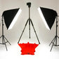 SH Kit di illuminazione Fotografia 50x70CM Softbox Sistema di illuminazione professionale con lampadine fotografiche E27 Attrezzatura per studio fotografico - My Hashtag Shop