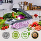 Tritatutto per verdure multifunzionale Tritatutto per cipolla Manico Griglia per alimenti Chopper per alimenti Cucina Affettatrice per verdure Dicer Cut - My Hashtag Shop