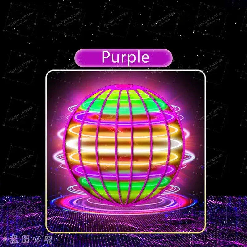 Palla volante Sospensione Colore LED Palla Boomerang automatica Tecnologia nera Palla magica Giocattoli volanti Giroscopico anti-gravità per bambini - My Hashtag Shop