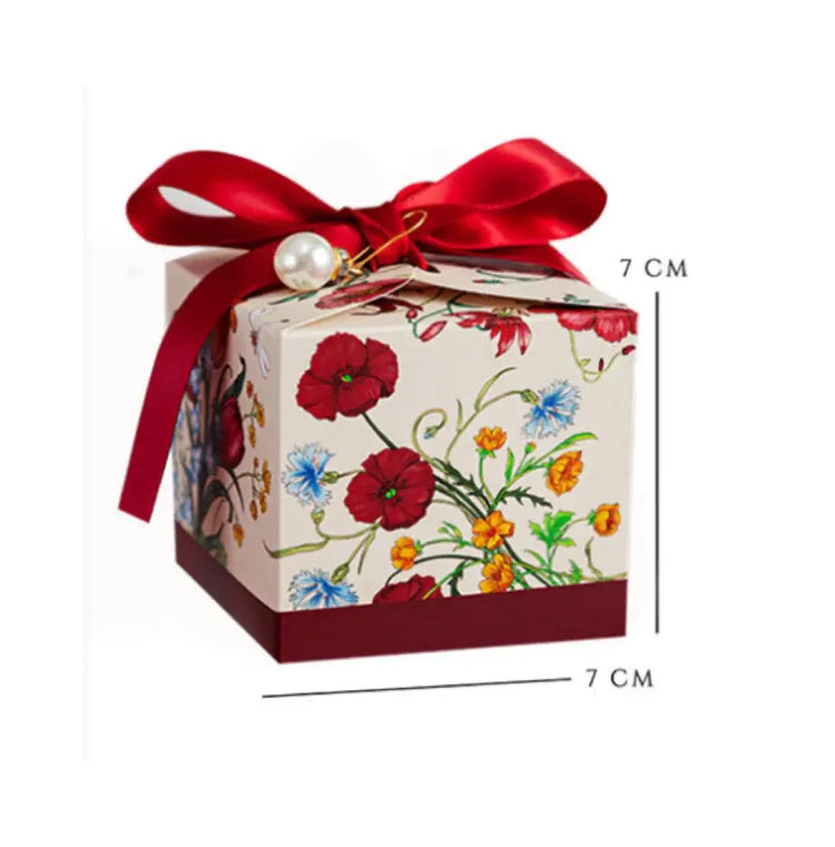 New Mori Series Hand-painted Plant With Ribbon Wedding  Box 20/50pcs Liebe - Making Life Easier