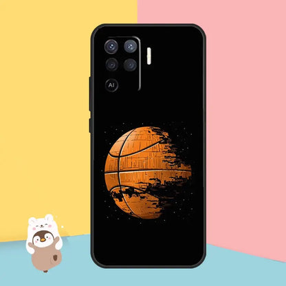 Basketball Basket Sport Case For Oppo A78 A18 A38 A58 A98 A74 A94 A54 A15 A17 A57 A6 A5 Pro A16 A76 A96 A40 A60 A80 - My Hashtag Shop