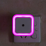1-4pcs LED Wireless Sensor Night Light EU US Plug Mini Square Night AliExpress