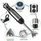 Wancle Frullatore a immersione 5 in 1 Frullatore elettrico portatile da 1000 W per frullati da cucina Frusta per uova Robot da cucina Spina UE/Regno Unito