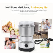 Mini Electric Grinder Household 300ml Ultrafine Baby Food Grinder Coffee Grinder Spice Pepper Mill Grain Mill 2/4 Blades HASHTAG