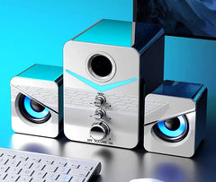 Altoparlante Bluetooth Home Theater Suono Sistema di bassi Mini altoparlanti Computer desktop Lettore MP3 Audio per PC Telefono Subwoofer Soundbar HASHTAG