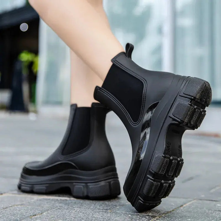 2025 New Rubber Rain Shoes Outdoor Anti-slip Waterproof Garden Shoes Liebe - Making Life Easier