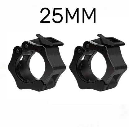 25mm 28mm 30mm Collari Spinlock Bilanciere Collare Blocco Manubri Clip Morsetto Barra di sollevamento pesi Palestra Manubri Fitness Body Building - My Hashtag Shop