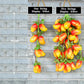 Artificial strings model assorted vegetables and fruits. Liebe - Making Life Easier