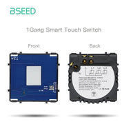 BSEED Wifi Smart termostati caldaia elettrica riscaldamento a pavimento dell'acqua Controller centrale interruttore presa pannello in vetro parte accessorio fai da te HASHTAG