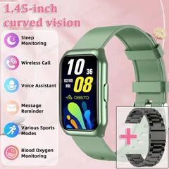 Nuovo braccialetto fitness tracker intelligente con schermo a colori Monitoraggio della salute della frequenza cardiaca Esercizio Conteggio dei passi Fascia intelligente sportiva fitness HASHTAG