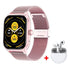 LEMFO LT10 Smart Watch 2024 Android Gift Bluetooth Call Smartwatch Pear Poppy