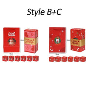 Christmas Gift Box DIY Folding Paper Boxes Money Pop-Up Birthday Wedding Surprise Bounce Box Explosion Red Envelope Gift Box Set HASHTAG