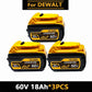 Batteria DEWALT 20v/60V DCB606 DCB609 DCB182 DCB205 DCB206 DCB209 utensile elettrico batteria 18V batteria 6AH 9AH.