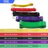 Fasce di resistenza per trazioni in gomma fitness, espansore di potenza Yoga Crossfit sospeso, 41" 208 cm - My Hashtag Shop