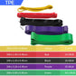 Fasce di resistenza per trazioni in gomma fitness, espansore di potenza Yoga Crossfit sospeso, 41" 208 cm - My Hashtag Shop